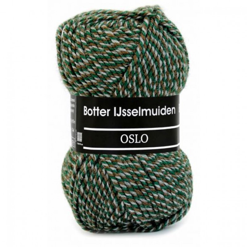 Oslo 180 groen-bruin-grijs