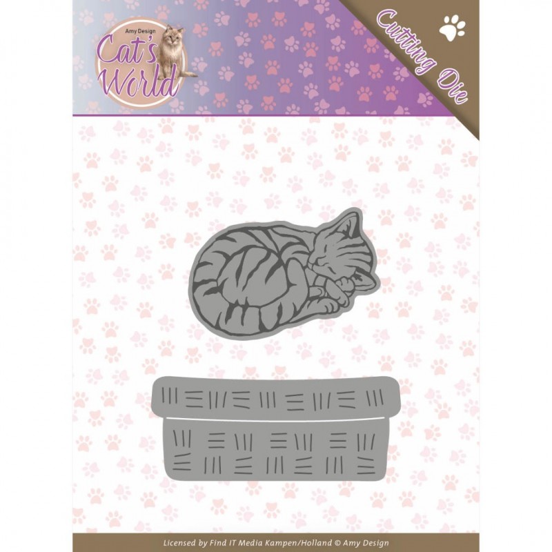 Dies - Amy Design - Cat's World - Sleeping Cats