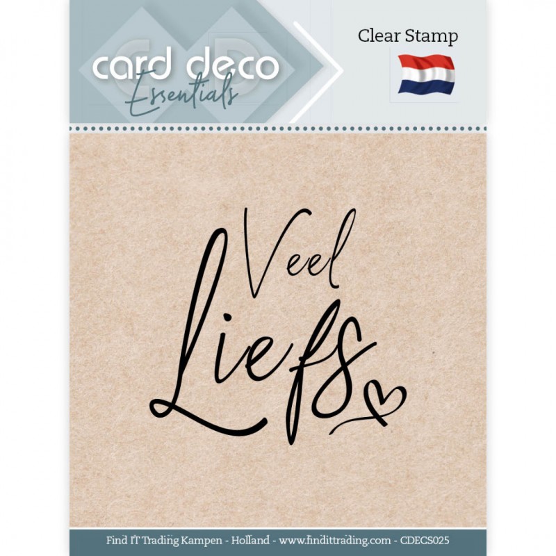 Veel Liefs - Clear Stamps by Card Deco Essentials Veel Liefs - Clear Stamps by Card Deco Essentials