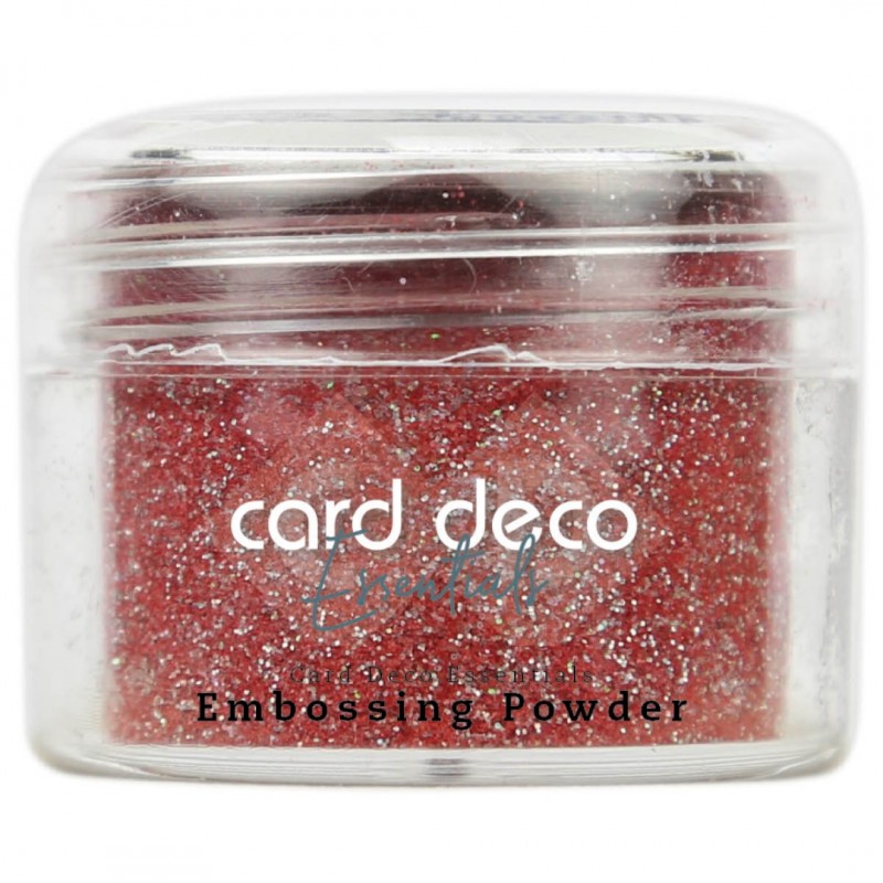 Rood Glitter Embossingpoeder