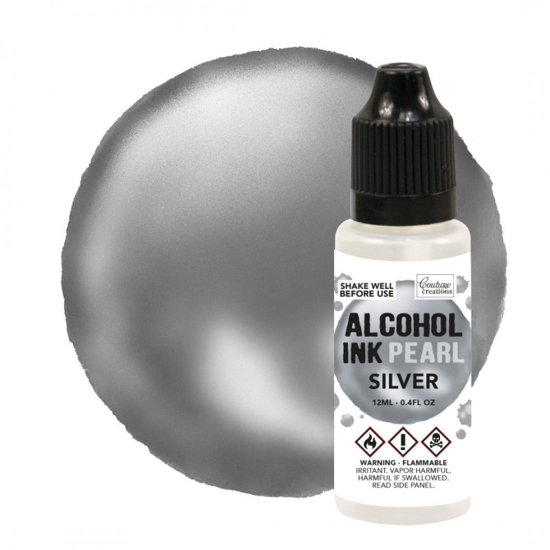 Silber Perle Alcohol Ink