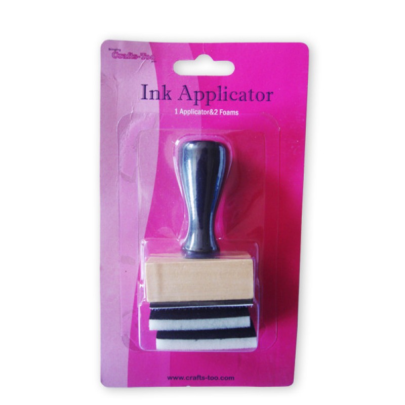 Tinteapplikator + 2 Foam Pads
