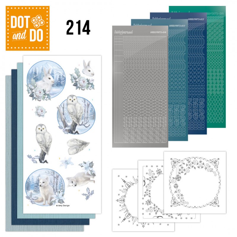 Dot and Do 214 - Amy Design - Awesome Winter - Winter Animals 