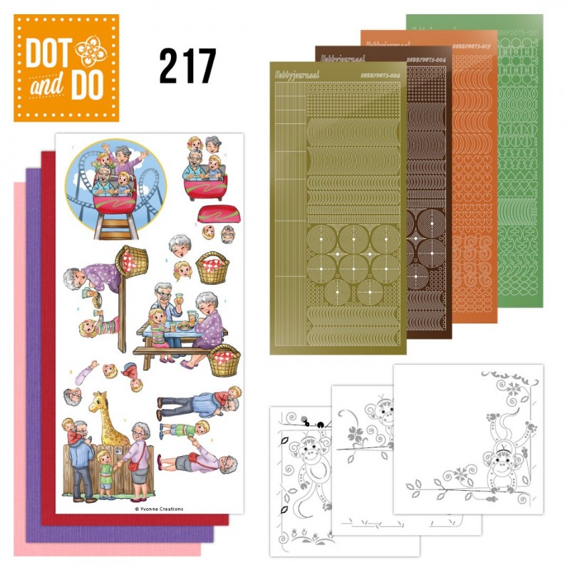 Dot and Do 217 - Yvonne Creations - A Funky Day Out - Zoo