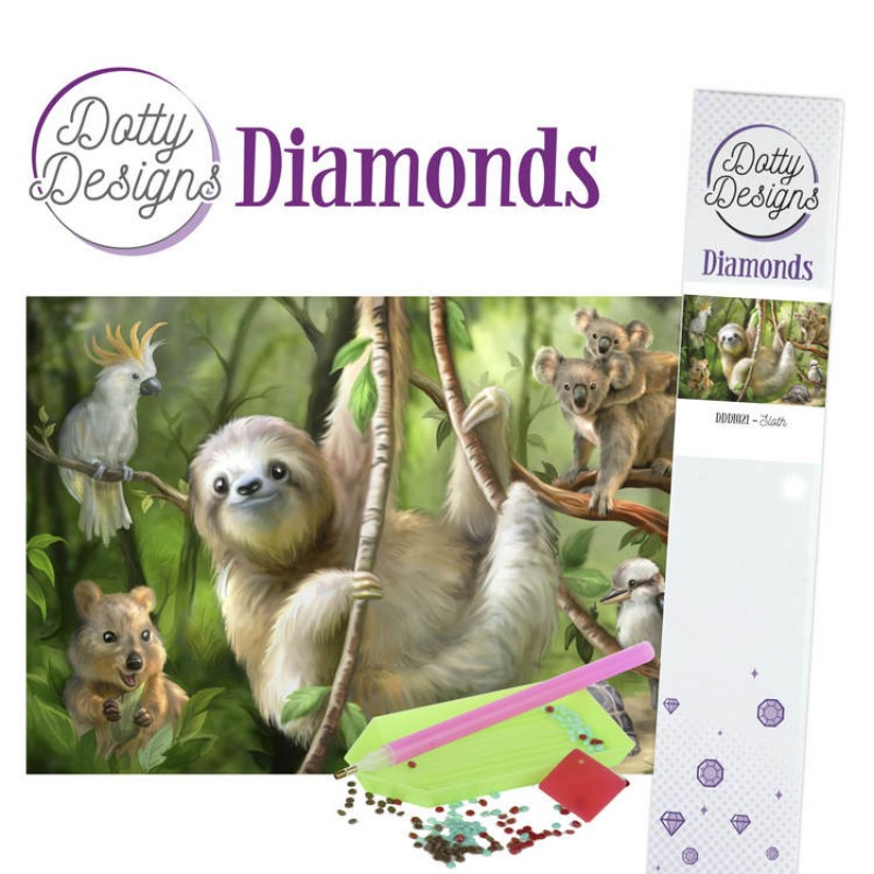 Sloth by Dotty Designs Diamonds Sloth by Dotty Designs Diamonds