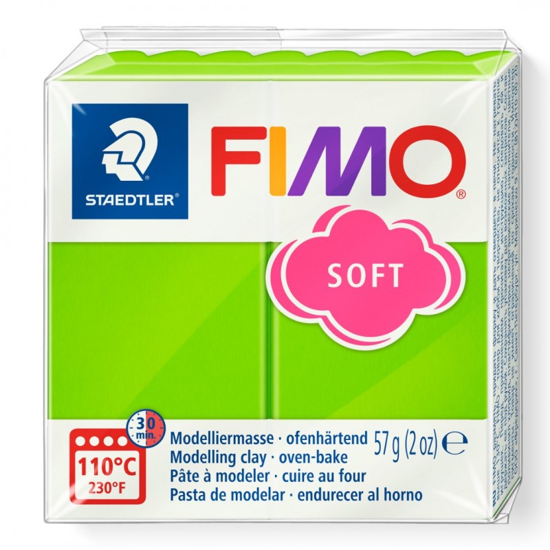 Fimo soft boetseerklei 57 g appelgroen