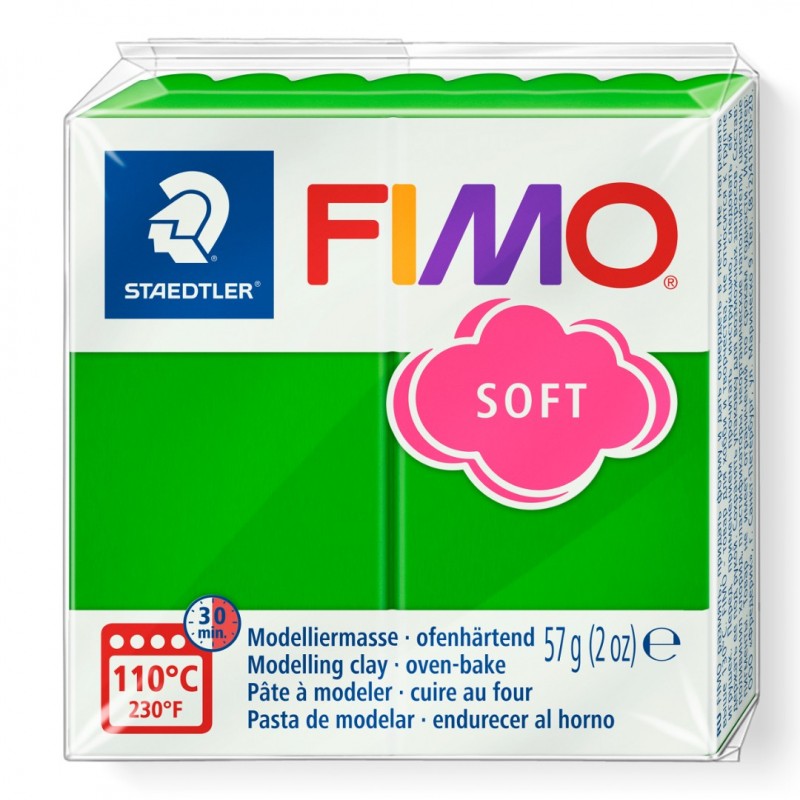Mod. clay Fimo soft tropical green 56 g
