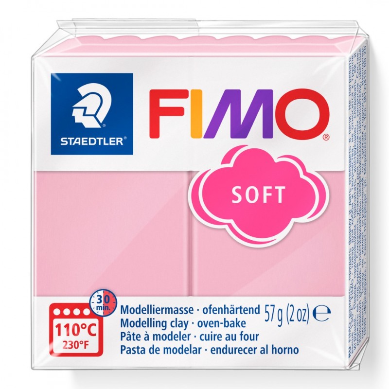 Fimo soft boetseerklei 57 g strawberry