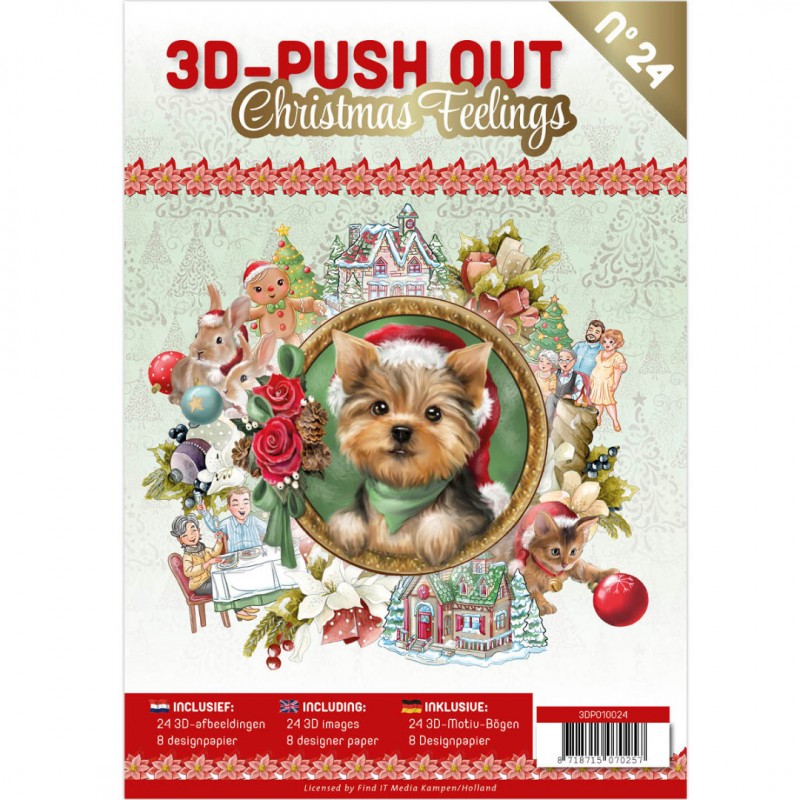 3D Push Out book 24 - Christmas Feelings
