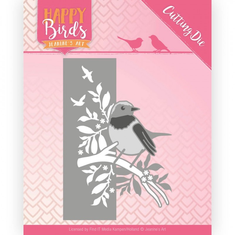 Bird Edge Happy Birds Cutting Die by Jeanine's Art