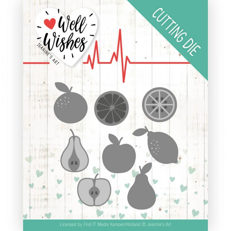 Fruits Well Wishes Cutting Die by Jeanine's Art