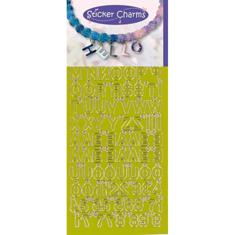 Sticker Charms ABC M.Yellow