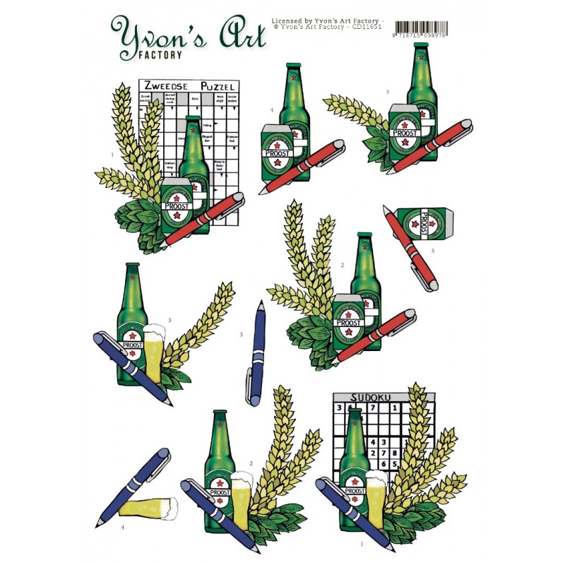 Swedish Puzzle 3D CS Yvon's Art