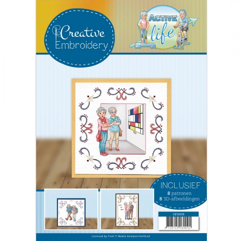 Nr. 9 Stickbuch Active Life Creative Embroidery von Yvonne Creations