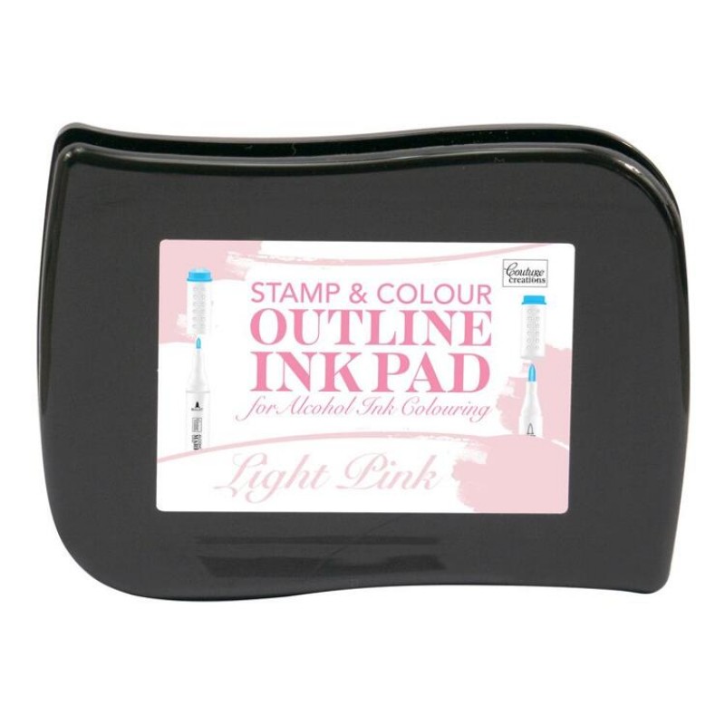 Light Pink - Stamp and Colour Outline Ink Pad