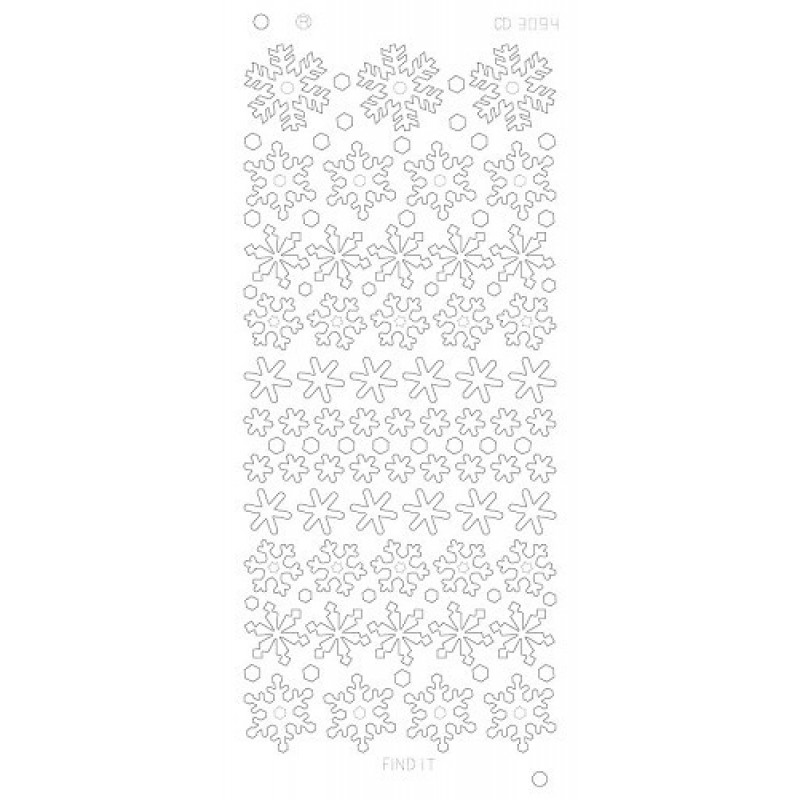 Snowflakes Platinum - Goud