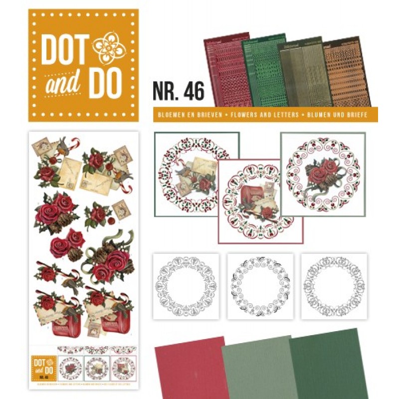 Dot and Do 46 - Flowers & Letters