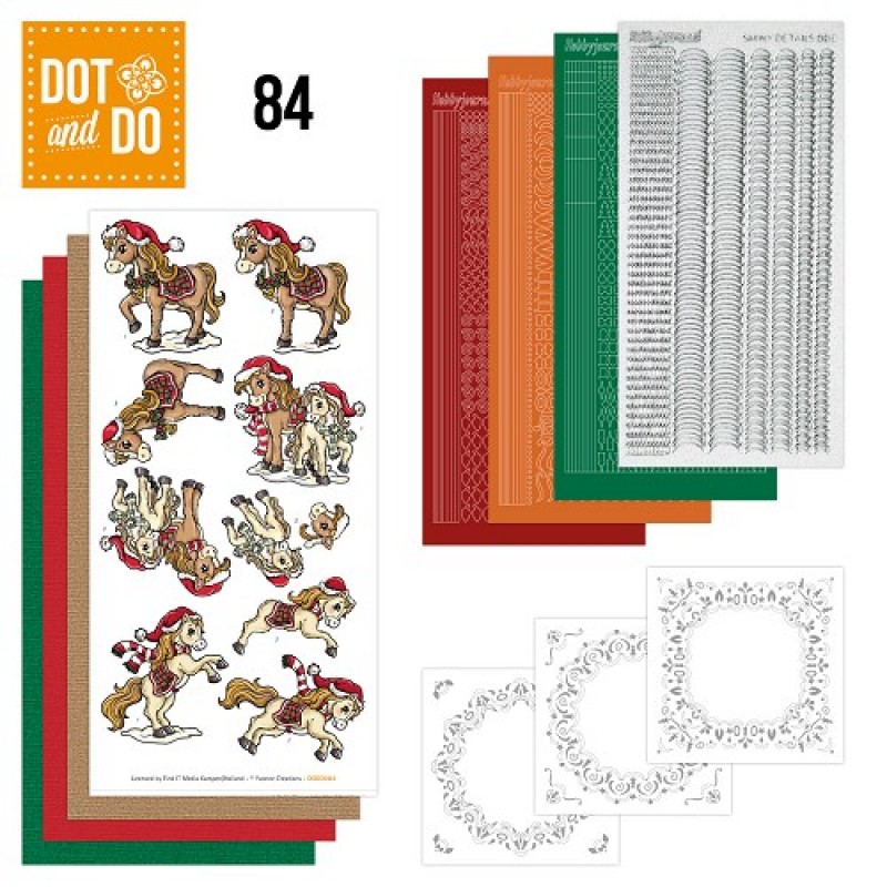 Dot and Do 84 - Yvonne Creations - Christmas Horses