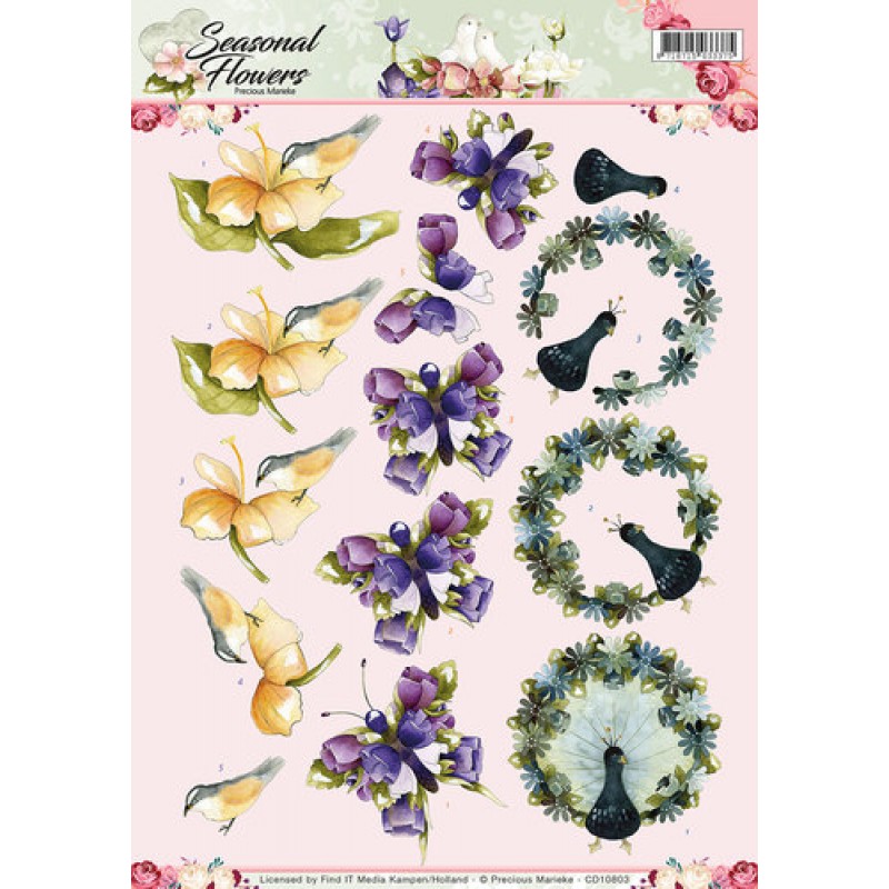 3D Bogen - Precious Marieke - Seasonal Flowers - Flora und Fauna