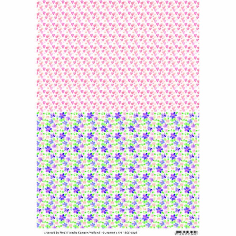 Background sheets - Jeanines Art - Garden Classics