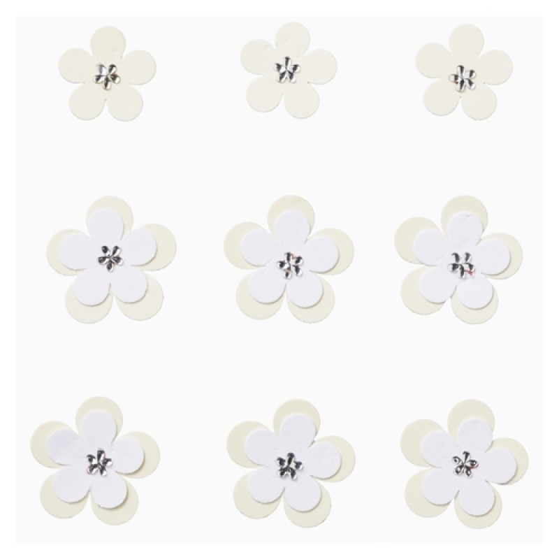 FLORELLA-Blüten Design II creme-