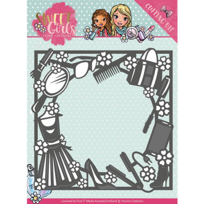 Fashion Frame - Sweet Girls - Matrice de Découpe - Yvonne Creations