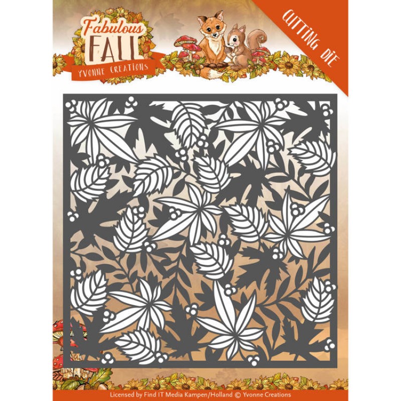 Autumn Frame - Fabulous Fall - Snijmal - Yvonne Creations