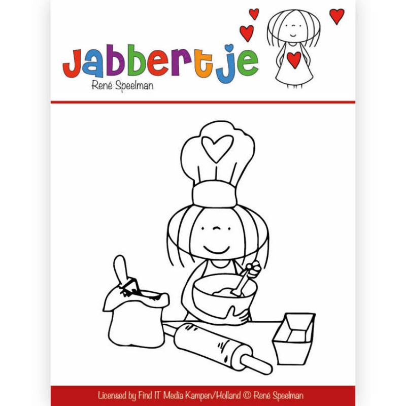Clearstamp - René Speelman - Jabbertje - Baking