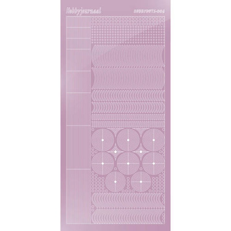 Hobbydots sticker - Mirror - Candy