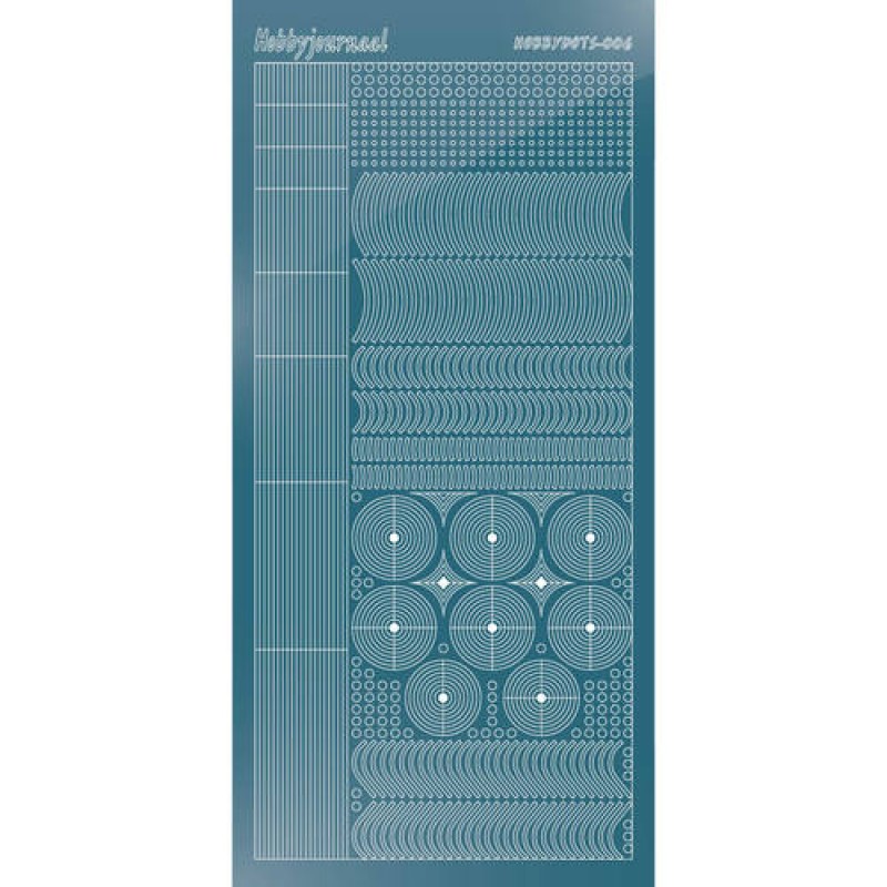 Hobbydots sticker - Mirror - Ice