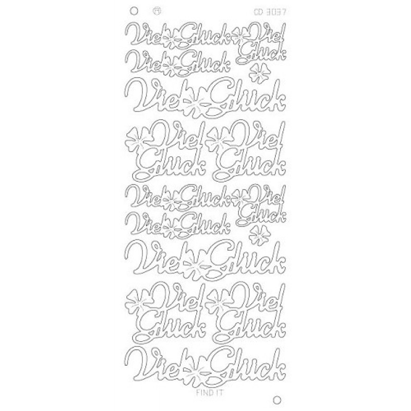 Viel Gluck platinum - Silver