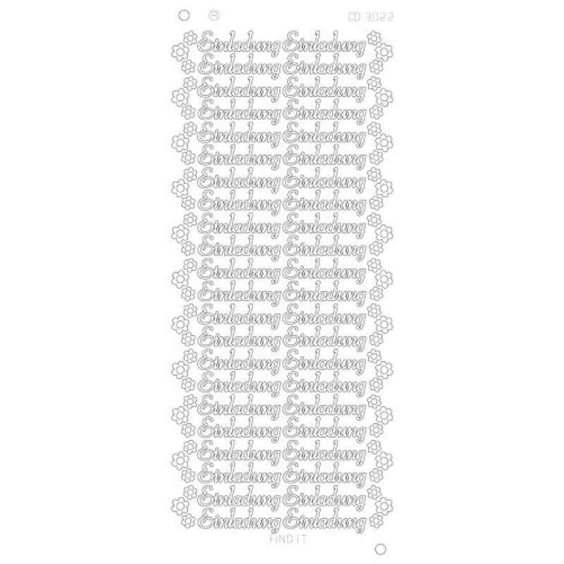 Einladung Platinum - Silver