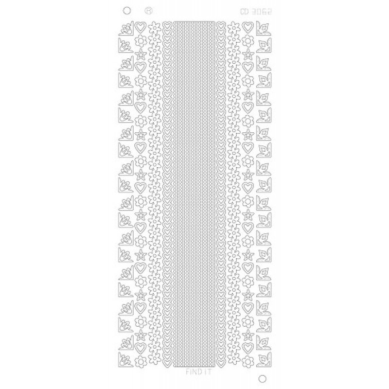 Various Lines and Corners 2 Platinum - Zilver