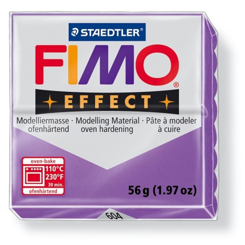 Modelling clay Fimo efect lilac transparent Modelling clay Fimo efect lilac transparent
