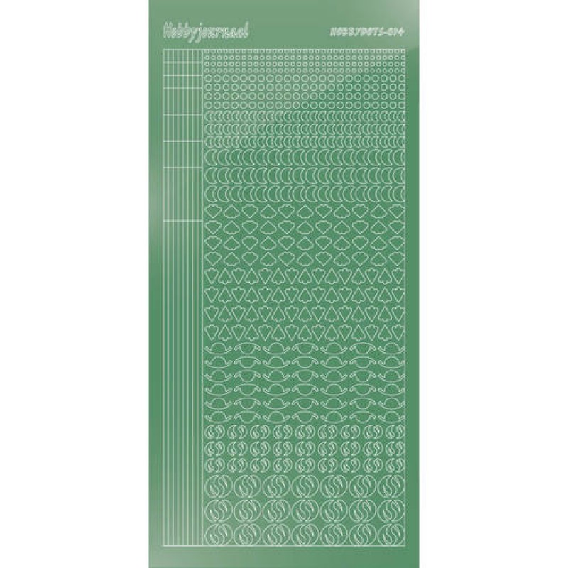 Hobbydots sticker - Mirror Apple