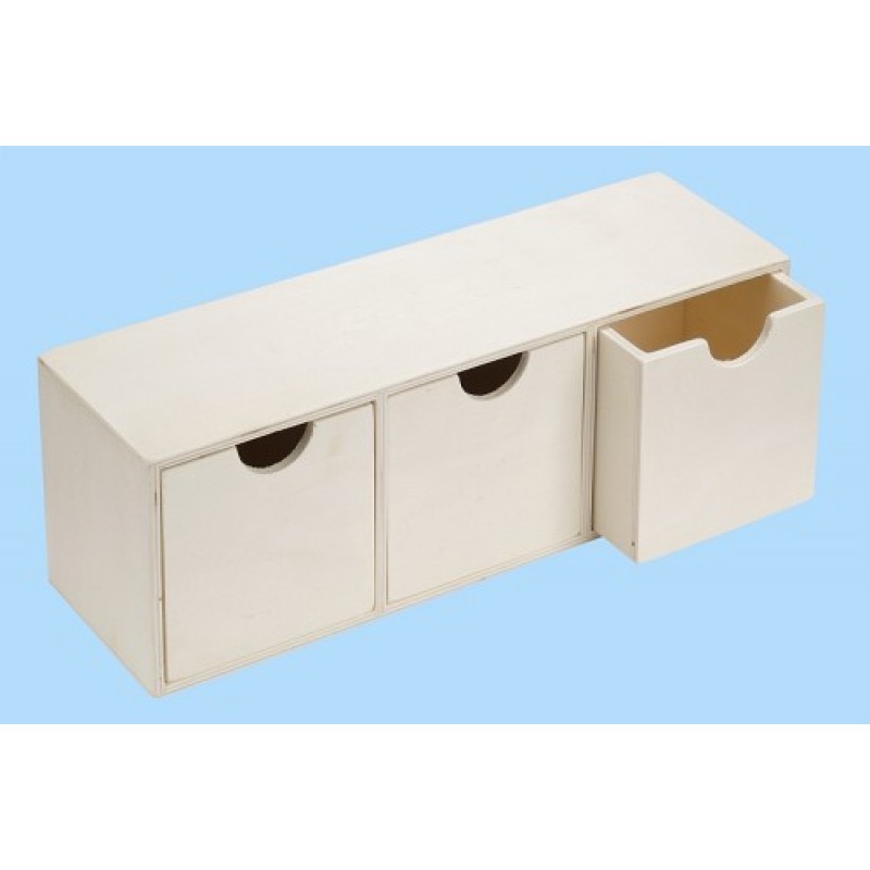 Holz-Box 29,5 x 8,5 x 9,5 cm