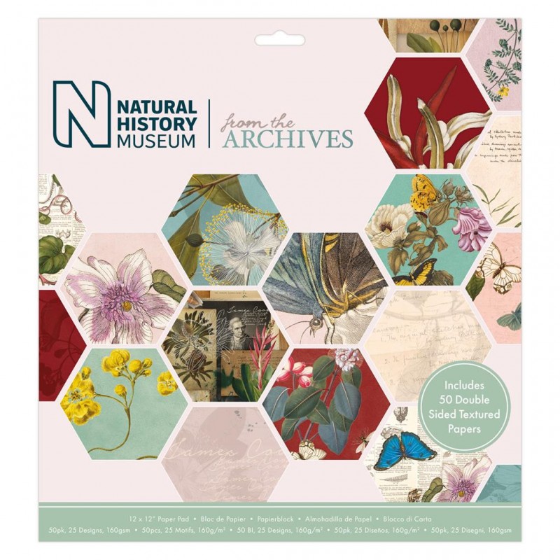 12 x 12" Paper Pad (50pk) - From The Archives