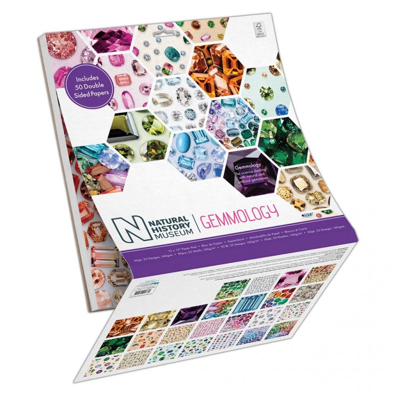 12 x 12" Paper Pad (50pk) - Gemmology