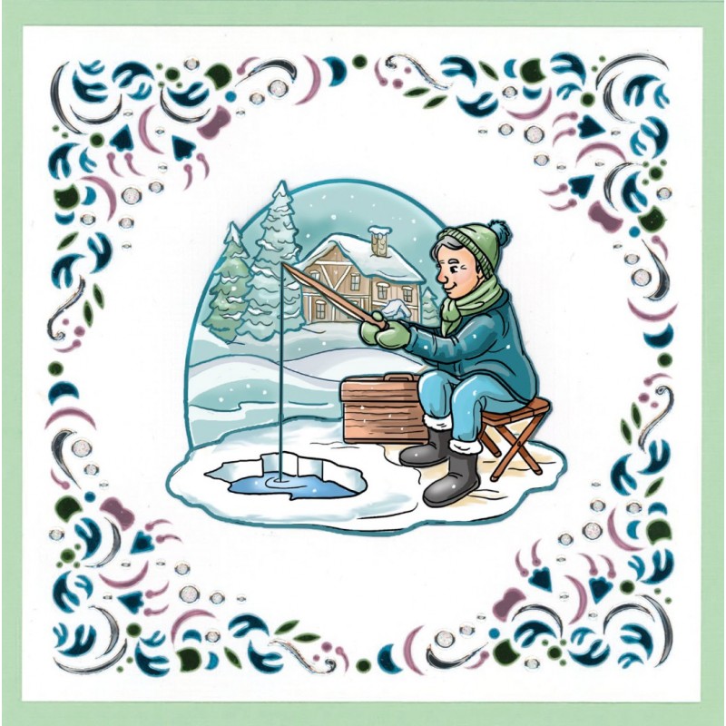 Creative Hobbydots 33 - Yvonne Creations -  Funky Nanna -Nordic Winter