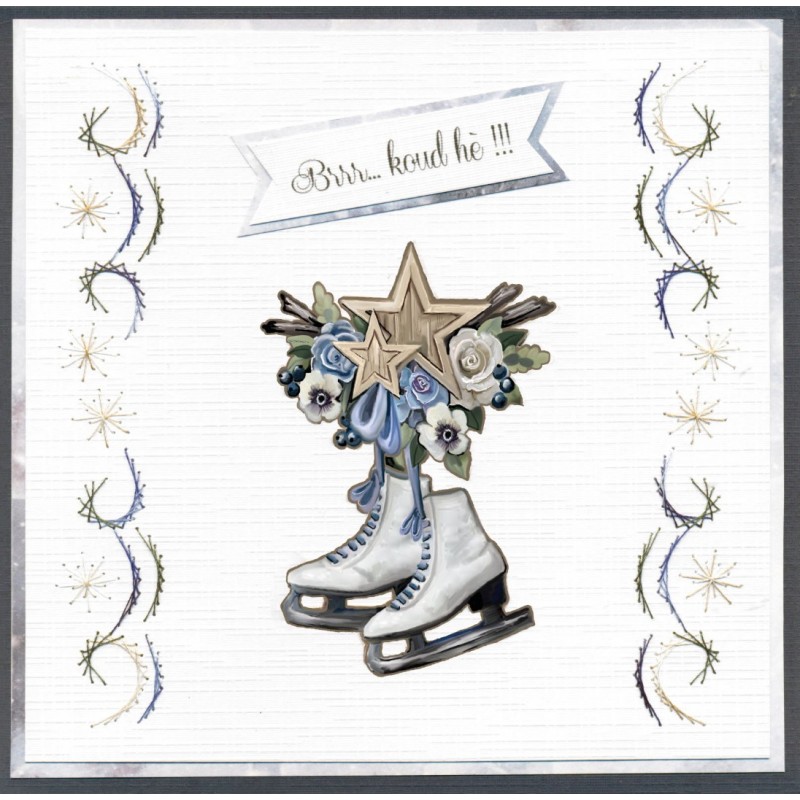 3D Push Out - Amy Design - Whispers of Winter - Skating