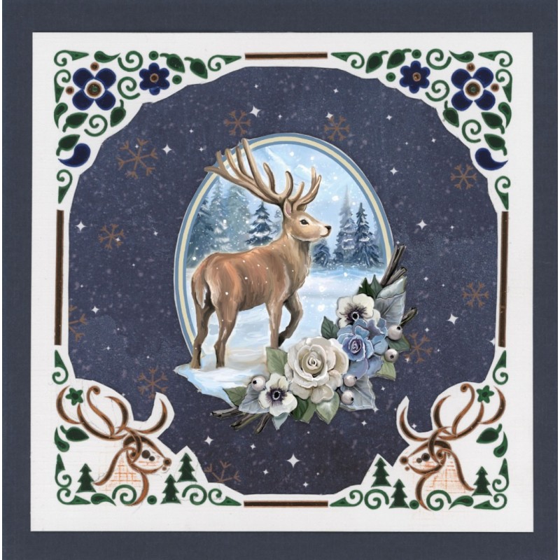3D Push Out - Amy Design - Whispers of Winter - Forest Animals