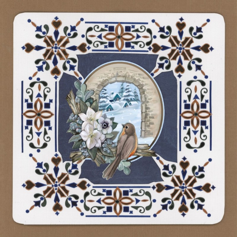 3D Cutting Sheet - Amy Design - Whispers of Winter - Winter Birds
