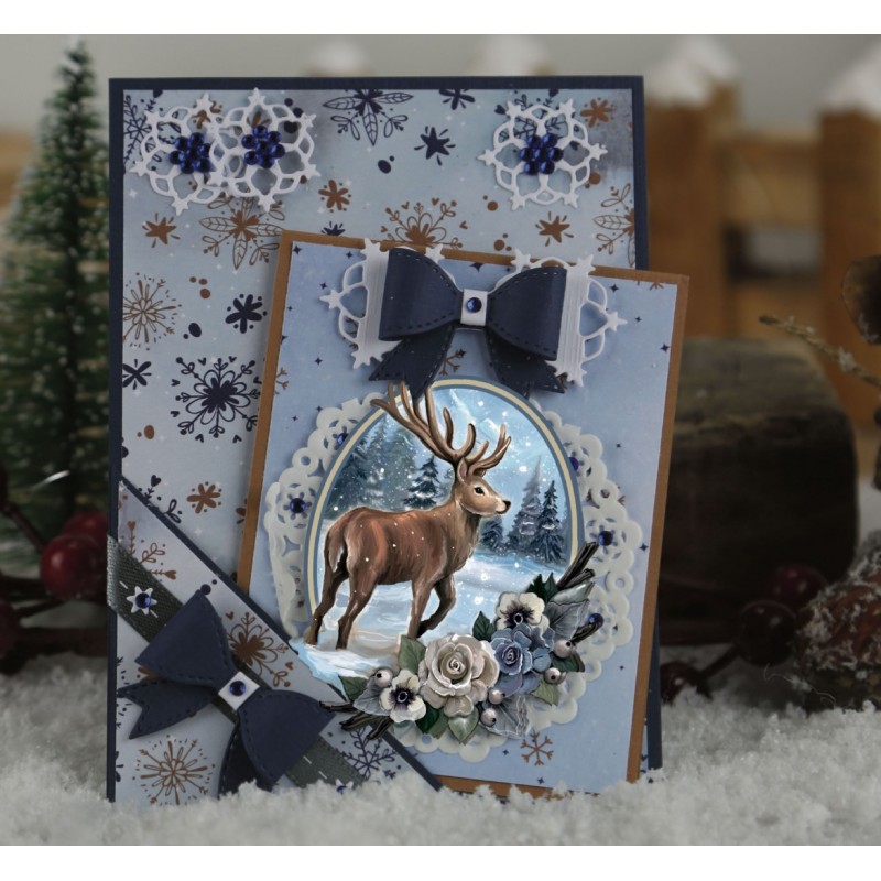 3D Push Out - Amy Design - Whispers of Winter - Forest Animals