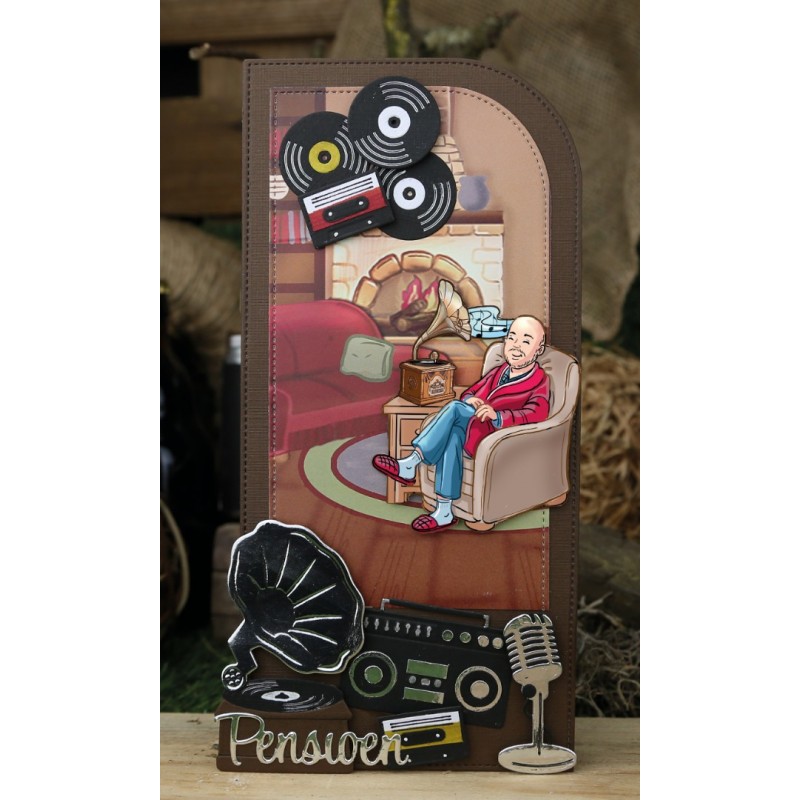 3D Push Out - Yvonne Creations - Big Guys - Back in Time - Music