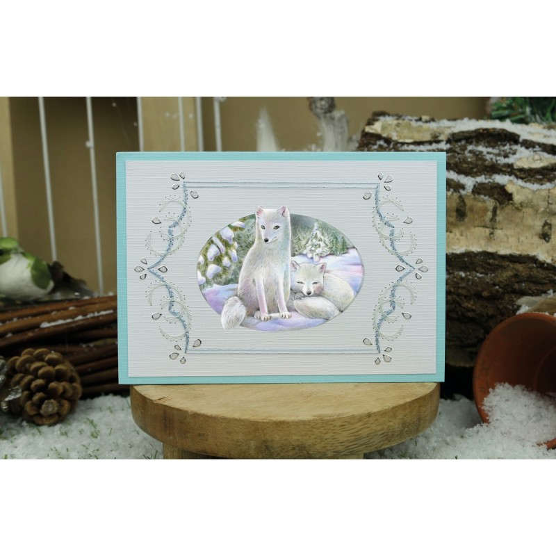 3D Cutting Sheet - Jeanine's Art - Winter Garden - Helleborus