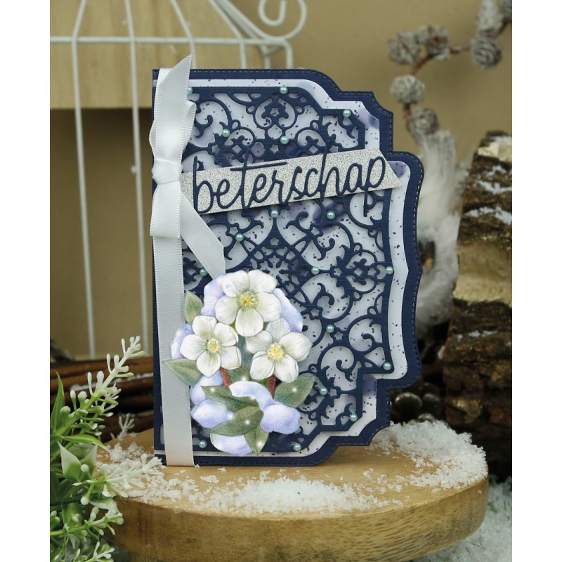 3D Cutting Sheet - Jeanine's Art - Winter Garden - Helleborus