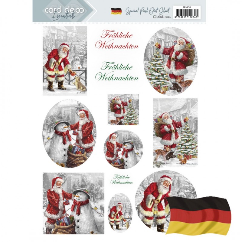 Push Out Scenery - Card Deco Essentials - Christmas - Deutsch