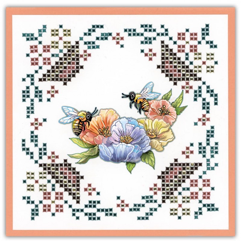 Sparkles Set 108 - Flowers and Bees
