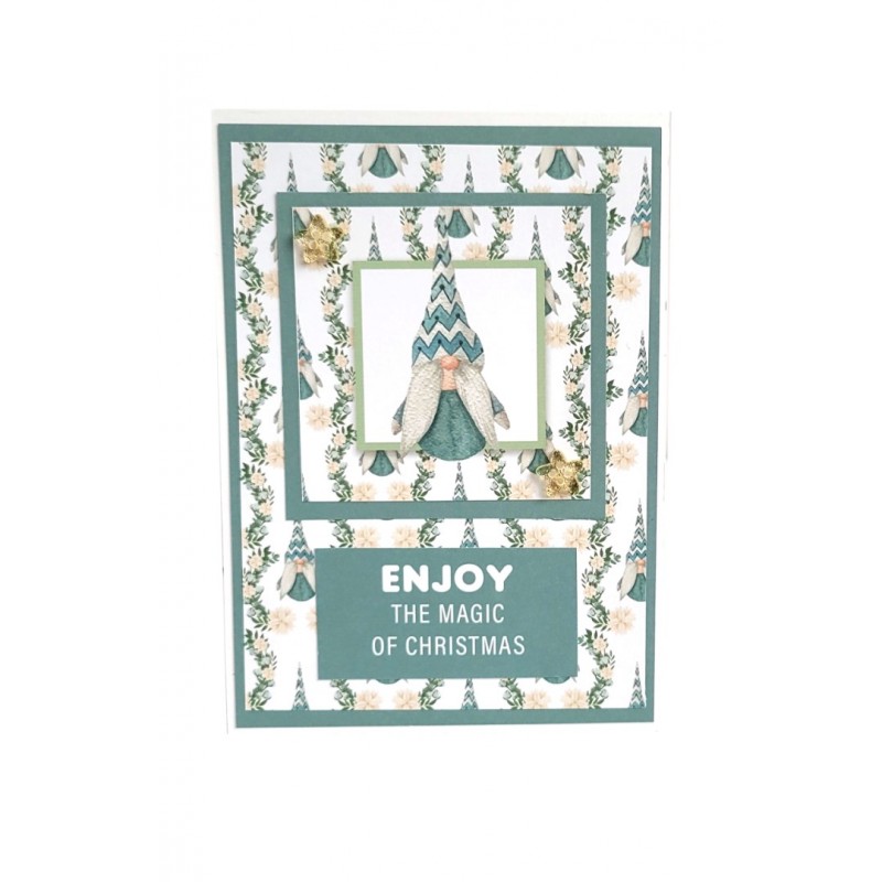 The Paper Boutique A Traditional Gnome Christmas 8x8 Paper Kit Pad