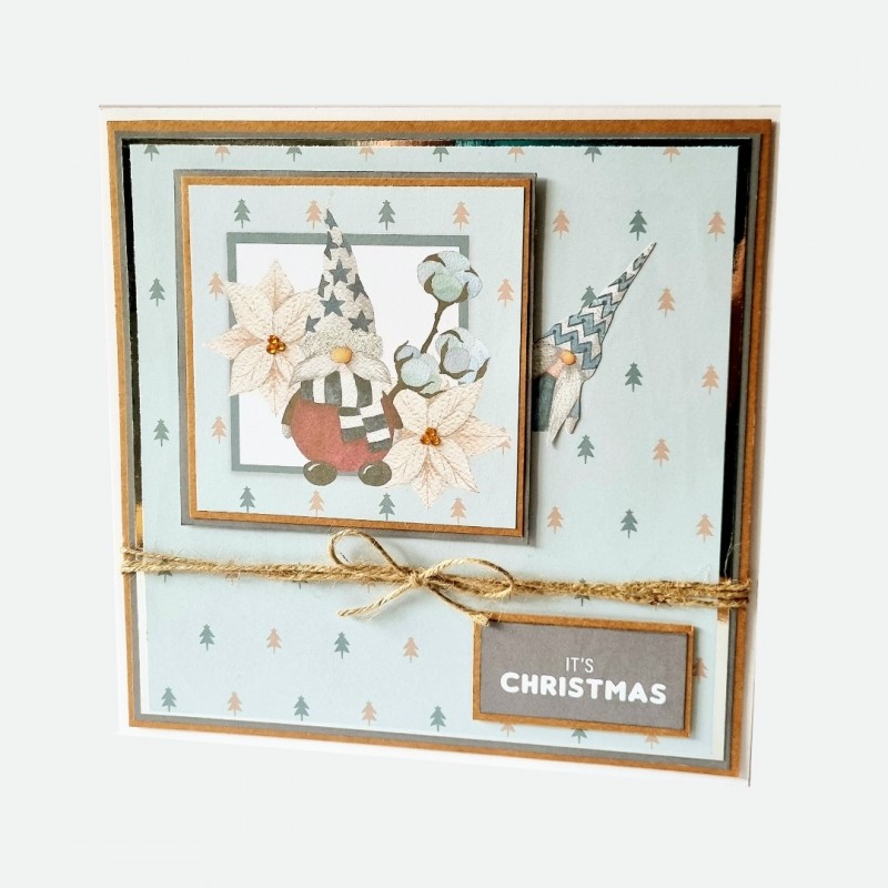 The Paper Boutique A Traditional Gnome Christmas 8x8 Paper Kit Pad